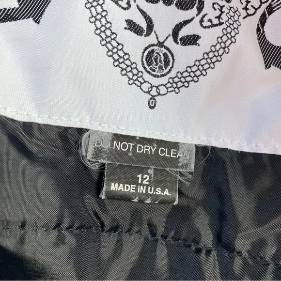 ❌SOLD🏷️Vintage 90s Nils Burgundy Floral Print Ski Jacket - Picture 14 of 15